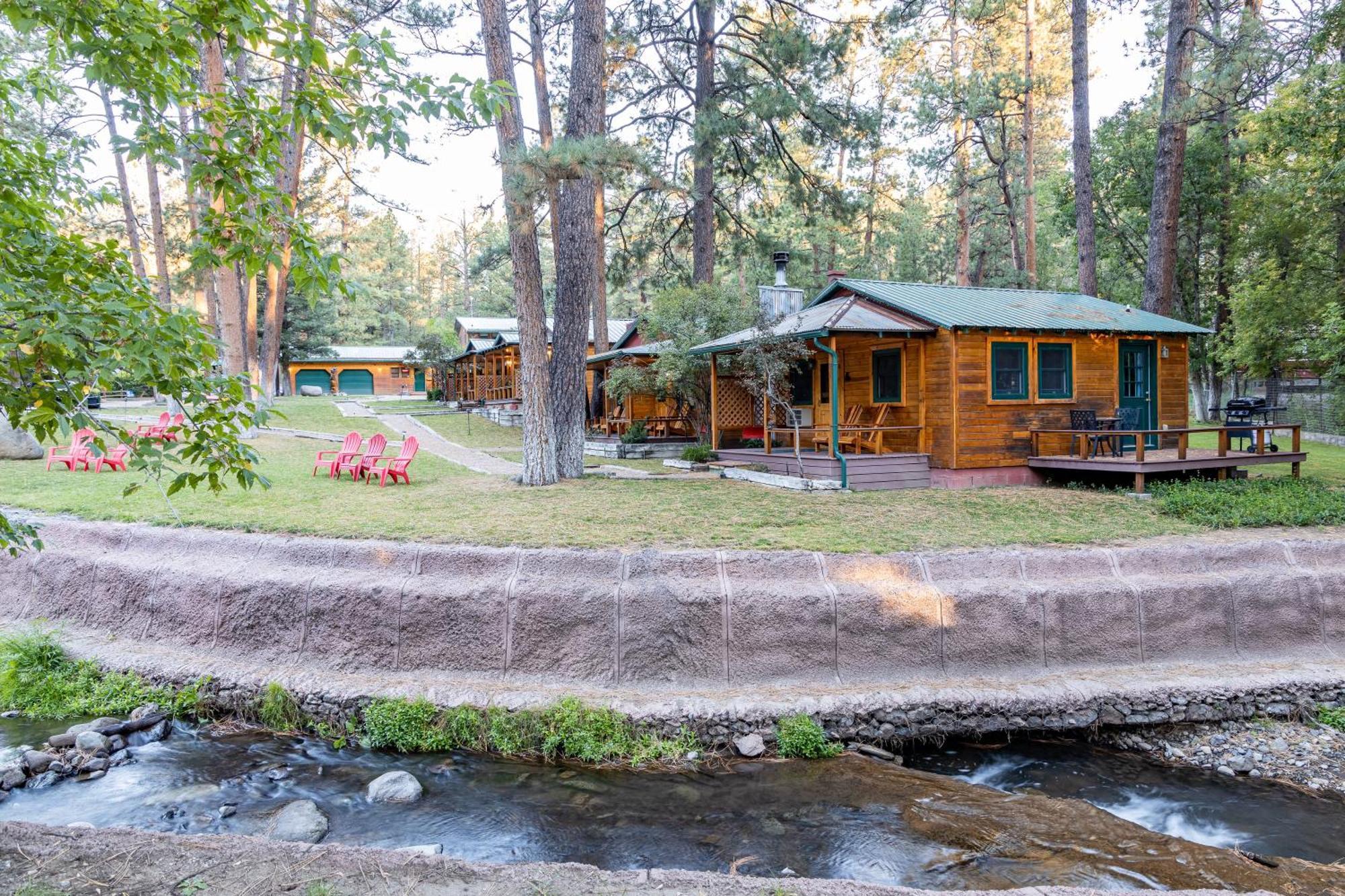 Ruidoso Lodge Cabin # 9 Bagian luar foto