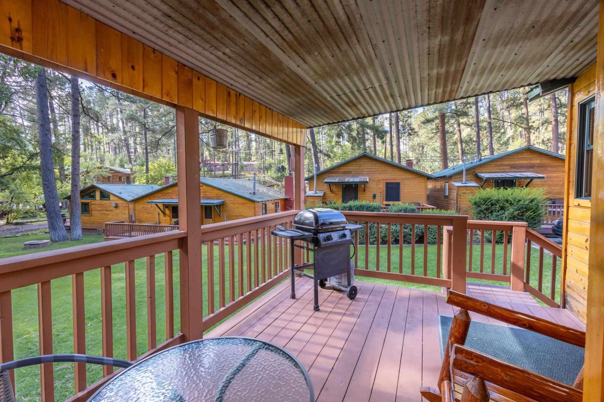 Ruidoso Lodge Cabin # 9 Bagian luar foto